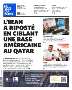 Cover La Voix du Nord Lille