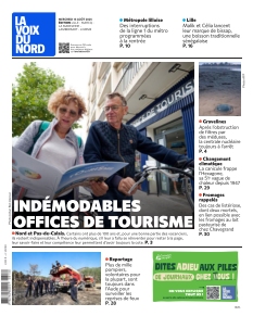 Couverture de La Voix du Nord Lille du 13 août 2025