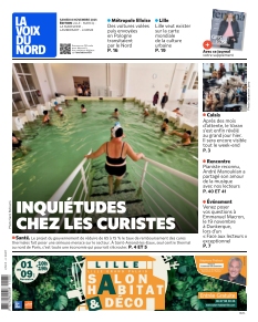 Couverture de La Voix du Nord Lille du 08 novembre 2025
