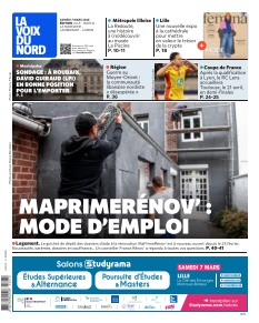 cover La Voix du Nord Lille n°20260307