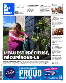 cover La Voix du Nord Lille n°20260322