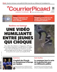 cover Courrier Picard Amiens n°20260218