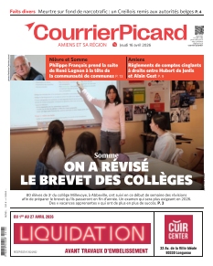 cover Courrier Picard Amiens n°20260416