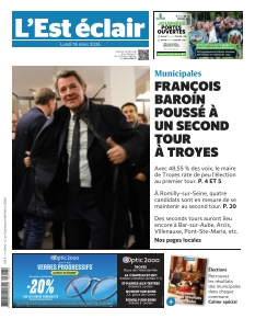 cover L'Est éclair n°20260316