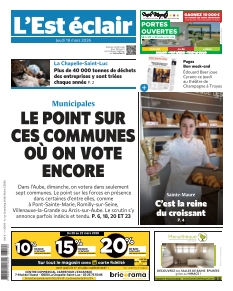 cover L'Est éclair n°20260319