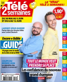 cover Télé 2 Semaines n°585