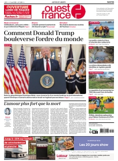 cover Ouest France Nantes n°20260404