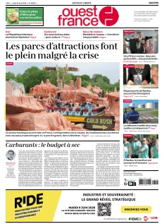 cover Ouest France Nantes n°20260423