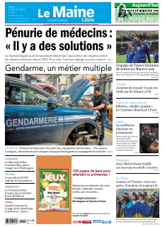 cover Le Maine Libre Grand Mans n°20250225