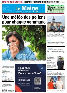 cover Le Maine Libre - Le Journal de La Sarthe n°20250424