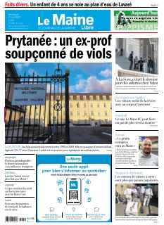 cover Le Maine Libre - Le Journal de La Sarthe n°20250502