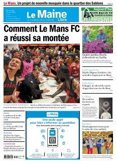cover Le Maine Libre - Le Journal de La Sarthe n°20250518
