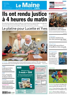cover Le Maine Libre - Le Journal de La Sarthe n°20250525