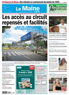 cover Le Maine Libre - Le Journal de La Sarthe n°20250610