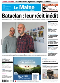 cover Le Maine Libre - Le Journal de La Sarthe n°20251113