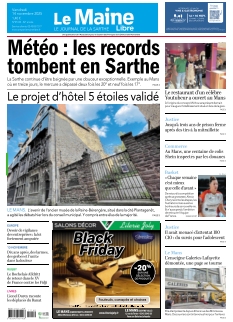 cover Le Maine Libre - Le Journal de La Sarthe n°20251114