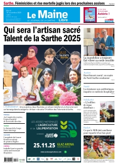cover Le Maine Libre - Le Journal de La Sarthe n°20251118