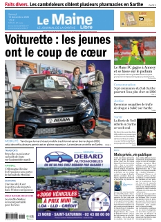 cover Le Maine Libre - Le Journal de La Sarthe n°20251213