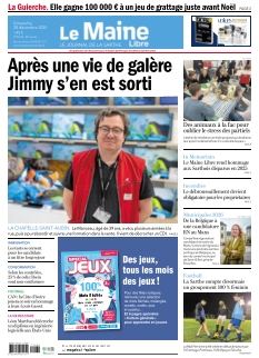 cover Le Maine Libre - Le Journal de La Sarthe n°20251228