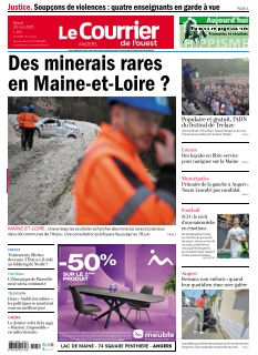 cover Le Courrier de l'Ouest Angers n°20250520