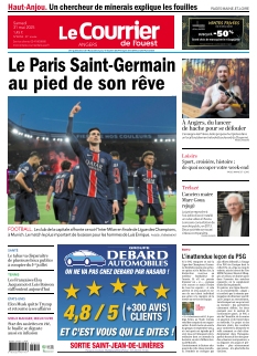 cover Le Courrier de l'Ouest Angers n°20250531