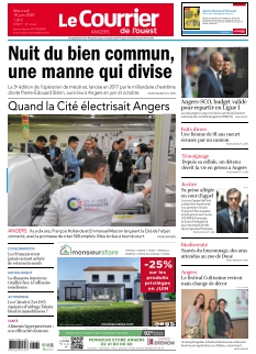 cover Le Courrier de l'Ouest Angers n°20250618