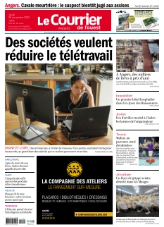 cover Le Courrier de l'Ouest Angers n°20251120
