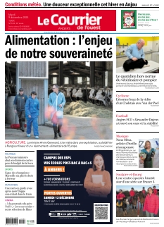 cover Le Courrier de l'Ouest Angers n°20251209