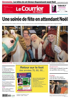 cover Le Courrier de l'Ouest Angers n°20251224
