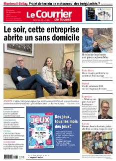 cover Le Courrier de l'Ouest Angers n°20251228