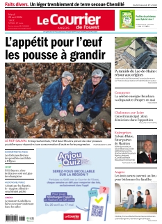 cover Le Courrier de l'Ouest Angers n°20260428