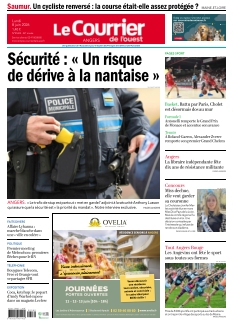 cover Le Courrier de l'Ouest Angers n°20260608