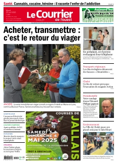 cover Le Courrier de l'Ouest Cholet n°20250429