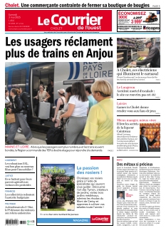 cover Le Courrier de l'Ouest Cholet n°20250503