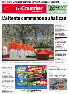 cover Le Courrier de l'Ouest Cholet n°20250507