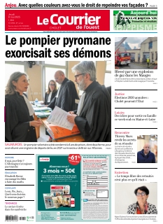 cover Le Courrier de l'Ouest Cholet n°20250508