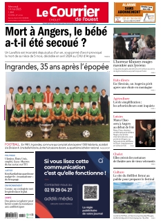 cover Le Courrier de l'Ouest Cholet n°20250514