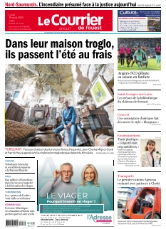 cover Le Courrier de l'Ouest Cholet n°20250818