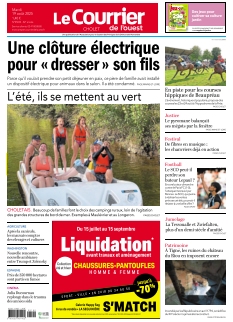 cover Le Courrier de l'Ouest Cholet n°20250819