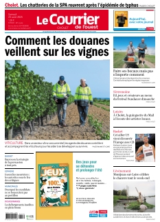 cover Le Courrier de l'Ouest Cholet n°20250823