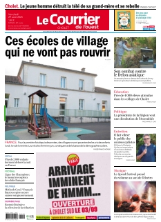 cover Le Courrier de l'Ouest Cholet n°20250829