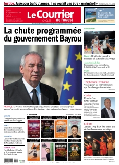 cover Le Courrier de l'Ouest Cholet n°20250908