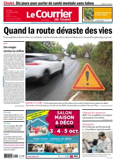 cover Le Courrier de l'Ouest Cholet n°20251004