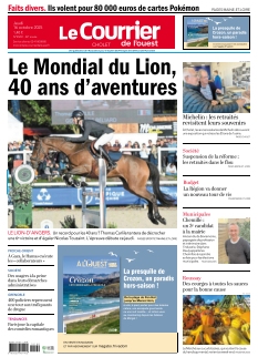 cover Le Courrier de l'Ouest Cholet n°20251016