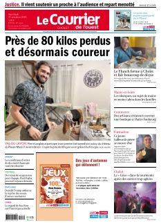 cover Le Courrier de l'Ouest Cholet n°20251031