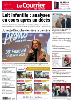 cover Le Courrier de l'Ouest Cholet n°20260123