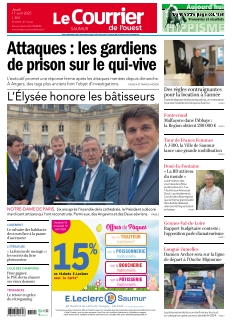cover Le Courrier de l'Ouest Saumur n°20250417