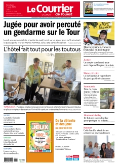 cover Le Courrier de l'Ouest Saumur n°20250801