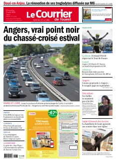 cover Le Courrier de l'Ouest Saumur n°20250803