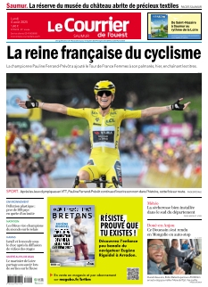 cover Le Courrier de l'Ouest Saumur n°20250804